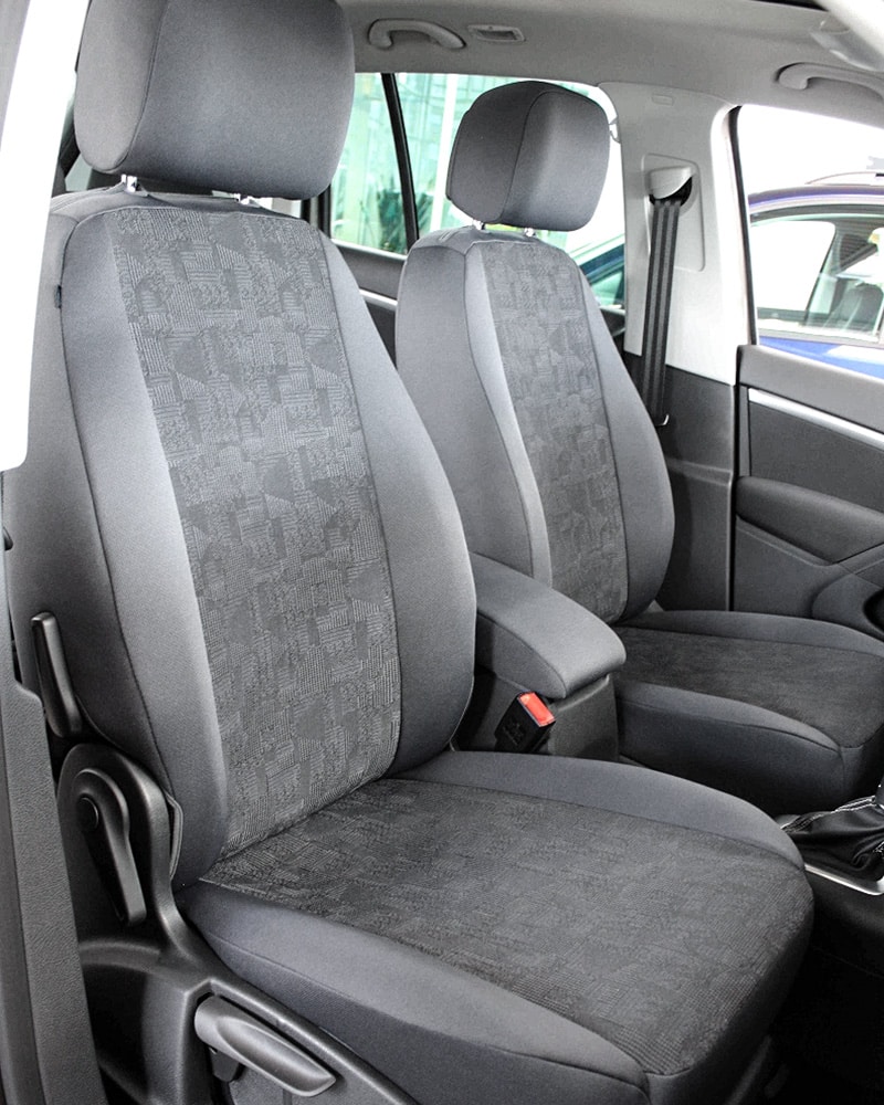 ACTIVline* Sitzbezug Premium, für Doppel-Beifahrersitz, schwarzes Kuns