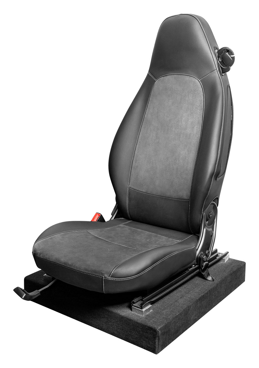 ACTIVline* Sitzbezug Premium, für Einzel-Beifahrersitz, schwarzes Kuns